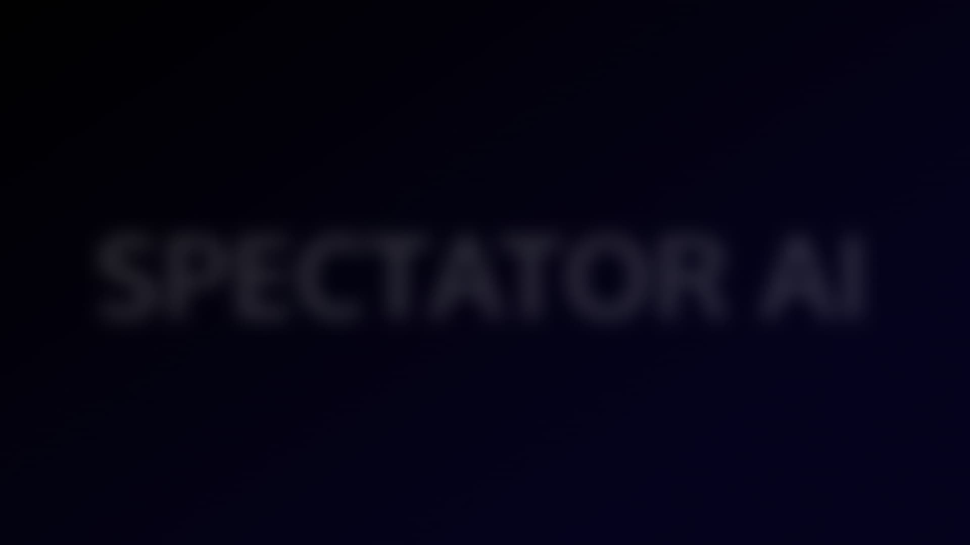 Spectator AI background